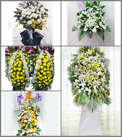 福建福州罗源县凤山镇白事花篮预定